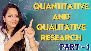 Qualitative research methodology and Quantitative Research methodologyswats Passionpart 1 [upl. by Eelinej971]