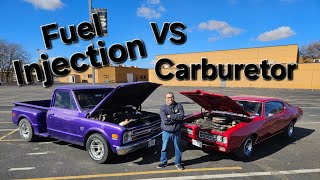 Carburetor VS Fuel Injection [upl. by Amekahs615]