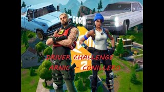 DRIVER CHALLENGE en dúos con Arnic en fortnite [upl. by Isiah]