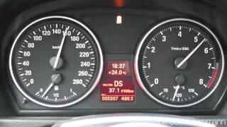 2013 BMW 325i Convertible E93 218 HP 0100 kmh amp 0100 mph Acceleration GPS [upl. by Annaej434]