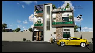 35x25 House Plan  35x25 House Design  875 Sqft 35 by 25 98 Gaj 3 BHK  2d3d designer [upl. by Vally]