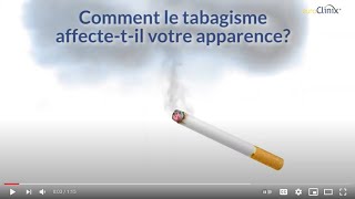 Quels sont les effets du tabac sur votre apparence [upl. by Aidile]