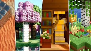 TOP 10 BEST Texture Packs for Minecraft Bedrock 121 Realistic Fun Improvements amp No Lag [upl. by Dela]