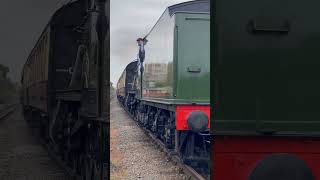 ‘Witherslack Hall’ locomotive number 6990 trains steamtrain heritagerailway [upl. by Seko]