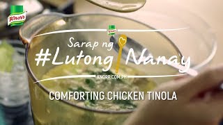 Comforting Chicken Tinola [upl. by Nylegna]