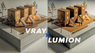 Lumion vs Vray  What are the biggest differences [upl. by Scotty]