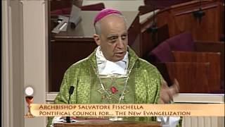 EWTN Daily Catholic Mass  2014225 Archbishop Fisichella Pontifical Council  New Evangelization [upl. by Supple]