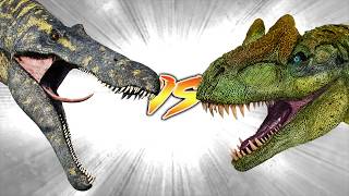 ALLOSAURUS VS SUCHOMIMUS Who Would Win [upl. by Enirak469]