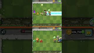 PvZ 2  Team Dartichoke vs Escape root level 5 vs zomboni zombie team shorts [upl. by Adnovad]