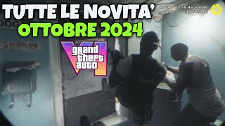 GTA 6 TUTTE LE NOVITA UFFICIALI DI OTTOBRE 2024 [upl. by Rosalba853]