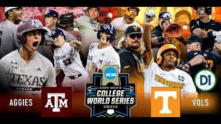 CWS 2024 Tennessee vs Texas AampM Predictions  S4E20 [upl. by Noletta285]