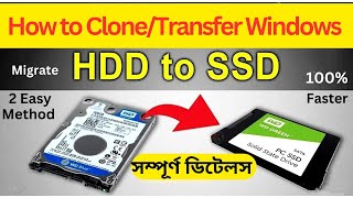 Upgrade SSD Clone Windows System HDD to SSD EasilyHow to Migrate Windows System HDD to SSD [upl. by Idaline]