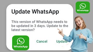 Perbarui WhatsApp Versi WhatsApp ini perlu diperbarui dalam 3 hari Perbarui ke versi terbaru [upl. by Epolenep]