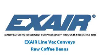 Line Vac test with Raw Coffee Beans [upl. by Gnik666]