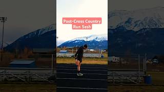 Postcross country track session running trackrunning speedwork shorts [upl. by Orms]