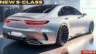 FIRST LOOK  2025 Mercedes Benz SClass Facelift Unveiled  Amazing Luxury Sedan [upl. by Cirdes]