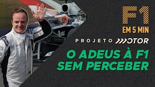 COMO BARRICHELLO SE DESPEDIU DA F1 SEM NINGUÉM SE DAR CONTA [upl. by Oliana348]