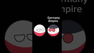 Germany Empire 💀☠️countryballs trending trollface shorts [upl. by Meraree707]