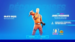 25 récompenses GRATUITES sur fortnite SAISON 3  skin gratuit [upl. by Jephthah]