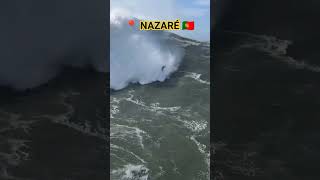 as maiores ONDAS do mundo estão em NAZARÉ Portugal nazaré portugal surf [upl. by Singer]