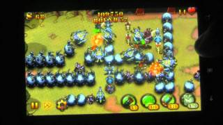 Fieldrunners HD Android App Review  AndroidAppscom [upl. by Casar]