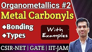 Metal Carbonyls  Metal Carbonyls in Coordination CompoundsMetal Carbonyls Organometallic Chemistry [upl. by Nautna807]