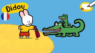 Crocodile  Didou dessinemoi un crocodile  Dessins animés pour les enfants  plus 🎨 ici ⬇⬇⬇ [upl. by Kelly]