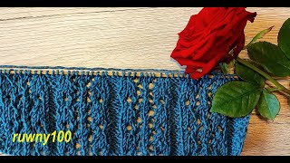 831Muster in Reihen oder Runden strickenStricken mit einer Skizze Tutorial Handarbeit [upl. by Tulley]