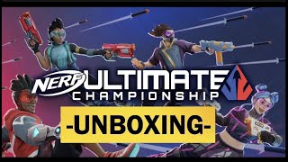 UNBOXING Nerf Ultimate Championship VR Merch Drop [upl. by Rhona937]