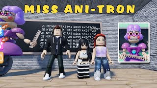 Échappez à la détention de Miss AniTron  Le parcours complet avec Maëva roblox barryprisonrun [upl. by Nahsyar981]