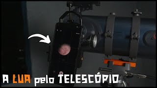 Como Observar a Lua pelo Telescópio [upl. by Bakki930]