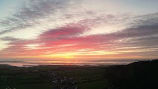 Morecambe bay sunset 111124 [upl. by Ramej]