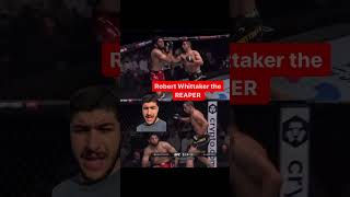 Does Whittaker deserve the title shot ufc ufcsaudiarabia [upl. by Everest]