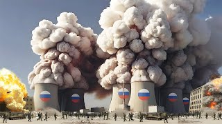 PUTIN Is Very Angry US Troops Successfully Blow Up Russias Largest Oil Depot in Kremlin Area [upl. by Nuahsal654]