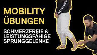 SPRUNGGELENK MOBILITY ÜBUNGEN  Diese Übungen dürfen nicht fehlen auch nach Bänderriss und OP [upl. by Esialb]