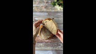 Leaf bread scoring design [upl. by Ahsilrak950]