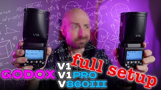 Godox V1 V1 Pro V860iii Full Walkthrough Guide From Beginner to Advanced [upl. by Ylrad]