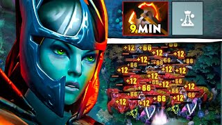 49Kills Phantom Assassin 950GPM with 9Mins Battle Fury Farm Machine Dota 2 [upl. by Joacimah]