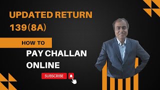 How to Pay Challan online  Updated Return 1398a  Live online filing example itr2 [upl. by Edgerton]