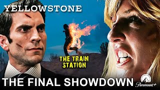 Yellowstone Final Episode LEAK Beth Takes Jamie To The Train Station [upl. by Haldis586]