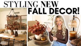 NEW 2024 FALL DECOR  FALL DECOR STYLING IDEAS  DESIGNER LOOK ON A BUDGET  AUTUMN DECOR [upl. by Nomaid]