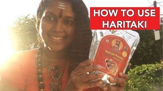 Haritaki Nectar for the Body and How to Use It [upl. by Alessandra]