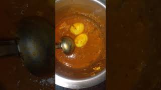 Ullagadda Egg Curry 🍛🍛 folk song music telugu tamil ytshorts food [upl. by Anitra667]