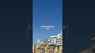 Lido di Jesolo Italy summer resort great for families [upl. by Rica477]