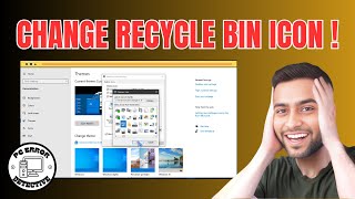 How to Change Recycle Bin Icon Windows 10 [upl. by French]