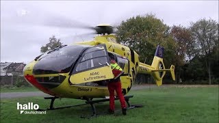 ZDF  hallo deutschland  Stress im Rettungshubschrauber 12 [upl. by Mariand]