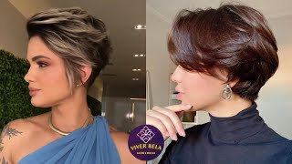 TOP 10 CORTES DE CABELO CURTO FEMININO 2023  CORTE DE CABELO PARA MULHERES MODERNAS [upl. by Ettenoj]