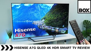 Hisense A7G QLED 4K UHD HDR 2021 Smart TV Review  65quot [upl. by Proudman924]