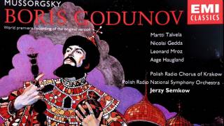 Mussorgsky  Boris Godunov 1869  Presentation Talvela  reference recording  Jerzy Semkow [upl. by Dhiman]