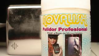 iphone ipod touch scratch remover new novalish [upl. by Inaja]